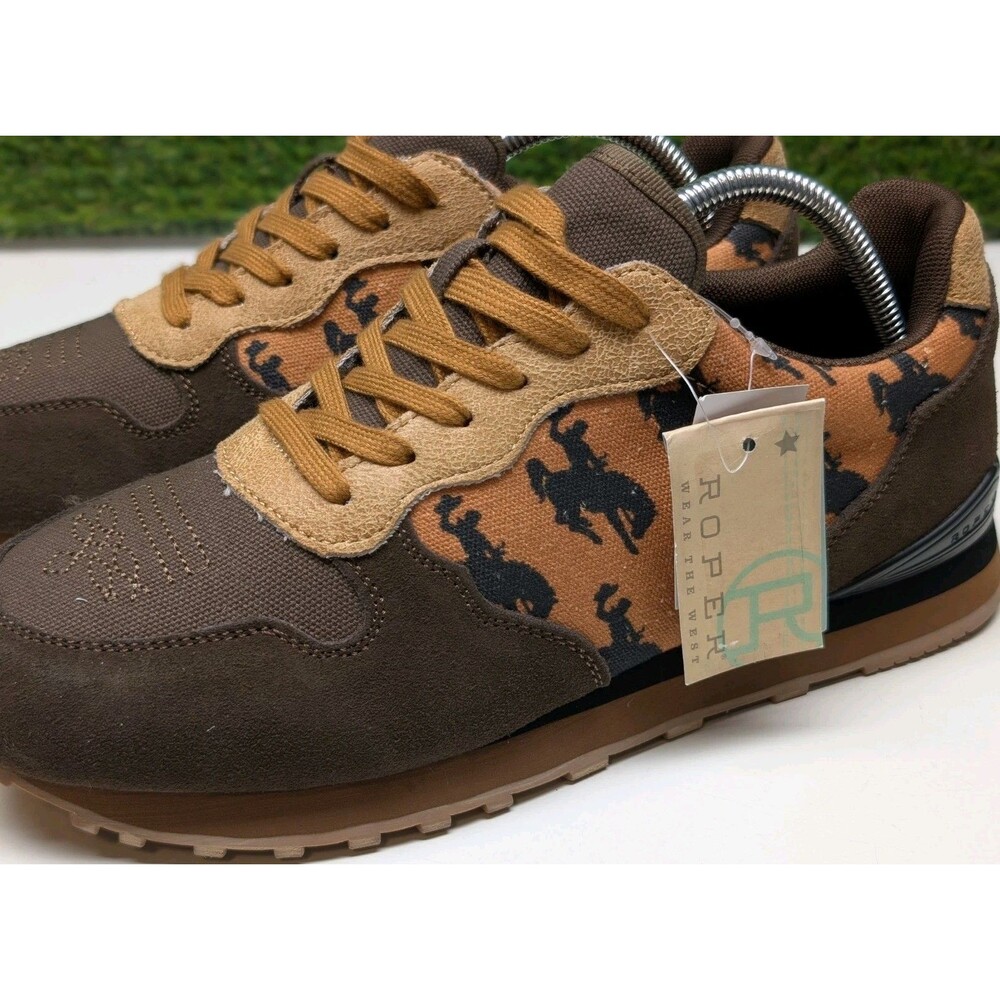Roper Casual Shoes Womens Giddy Up Bronc Tan 09-021-1797-3565 Size 10 NWOB - Picture 4 of 9